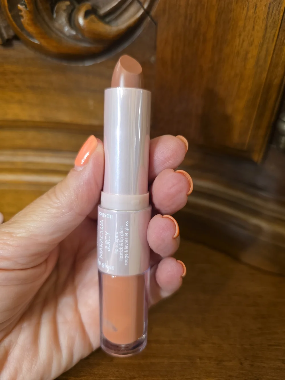 Tarte Maracuja Juicy Lip Sculptor Lipstick & Lip Gloss, Daffodil, .12oz--NEW